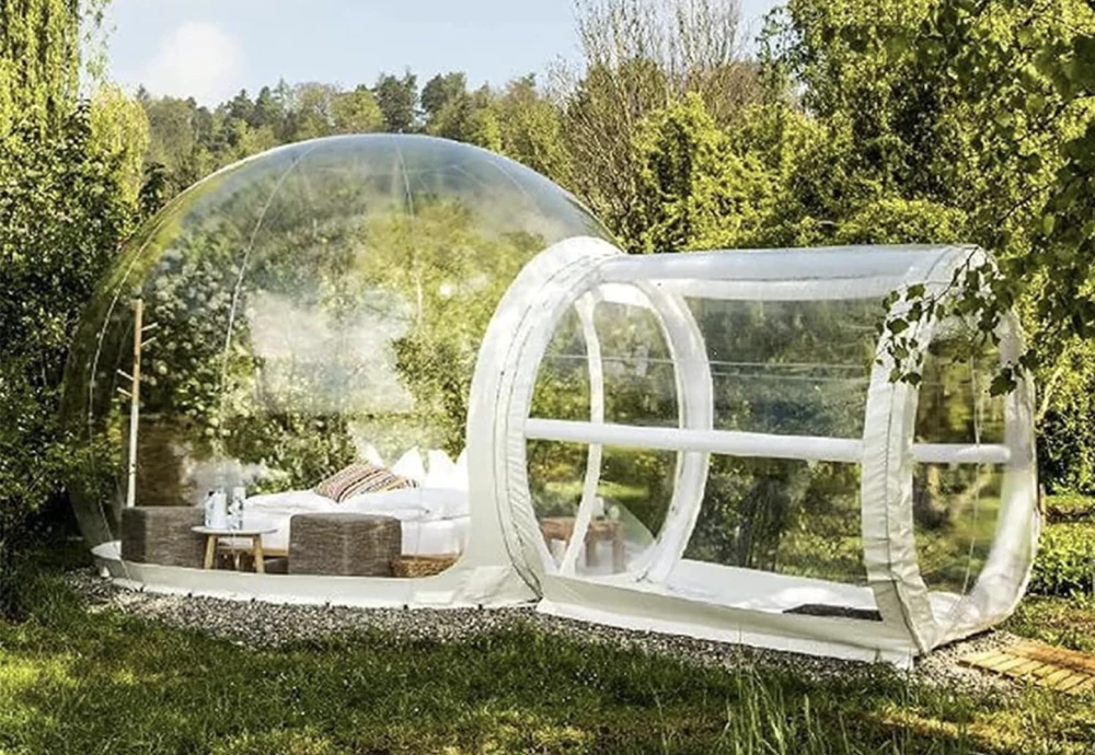 clear bubble tent