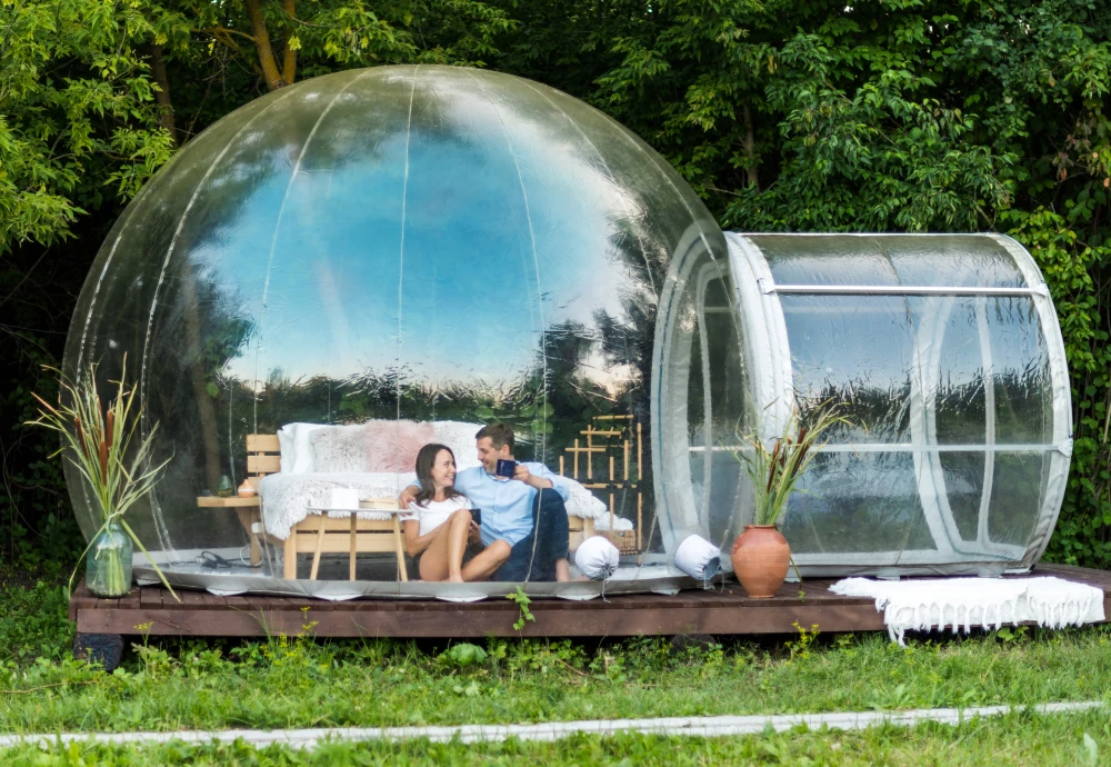 bubble tent garden igloo